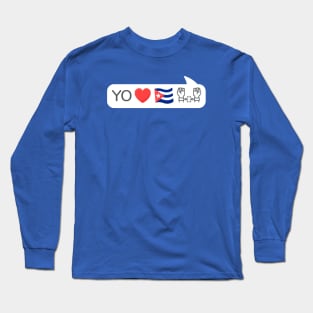 YO quiero CUBA LIBRE Long Sleeve T-Shirt